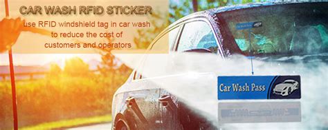 how to remove car wash nfc tag|car wash rfid stickers.